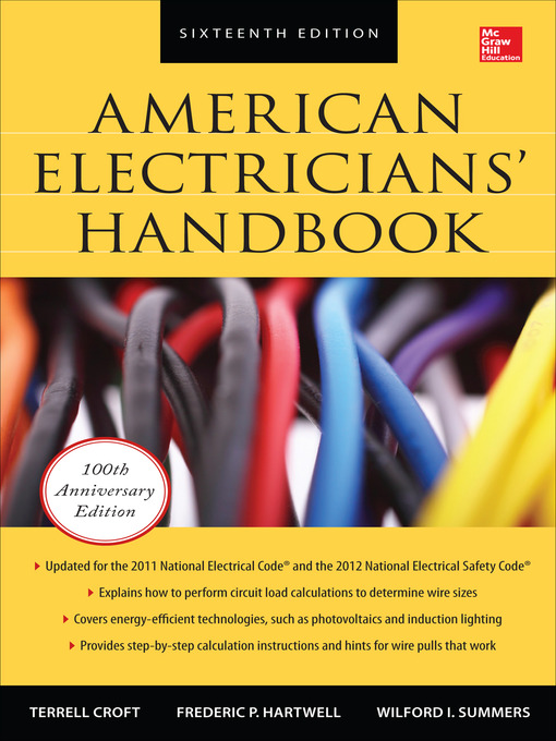 Title details for American Electricians Handbook by Terrell Croft - Available